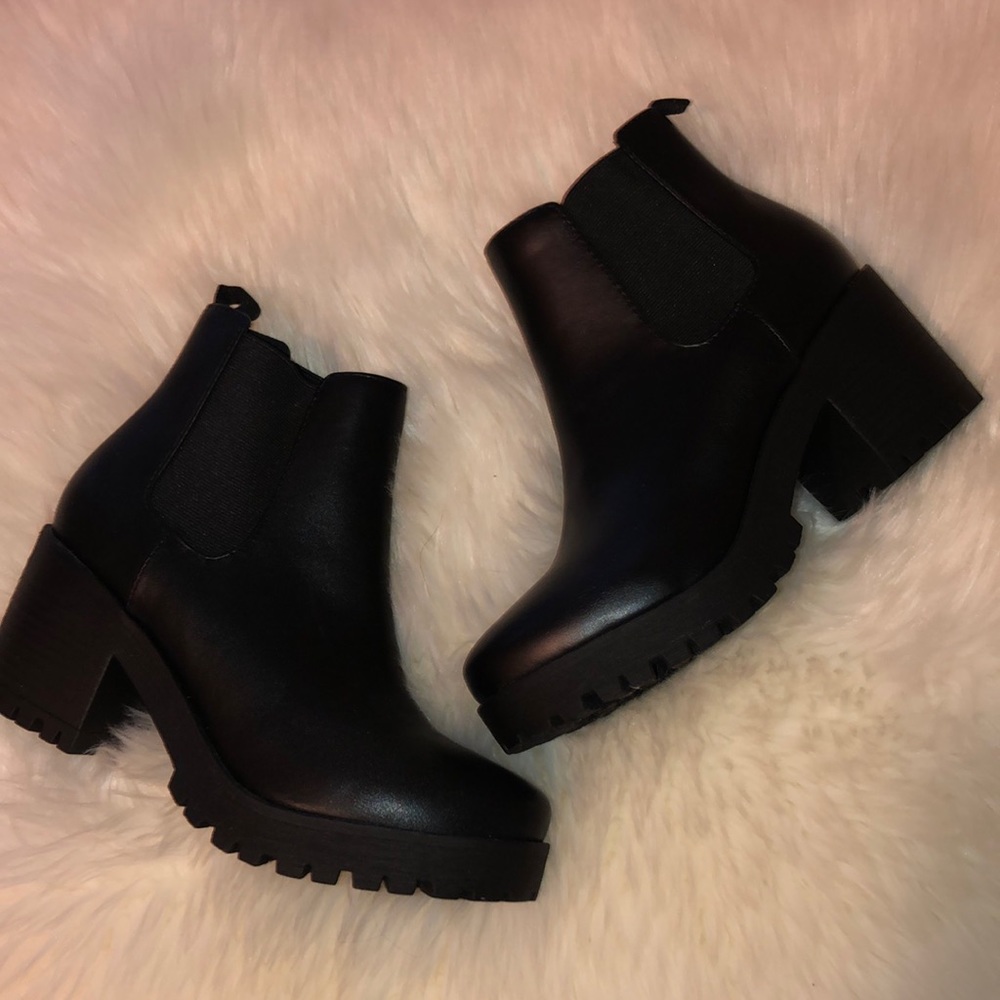 Black booties